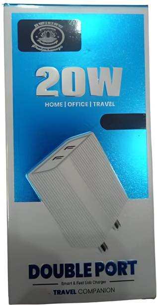 UnicornGlazz Wall Charger for Mobile with Detachable Cable