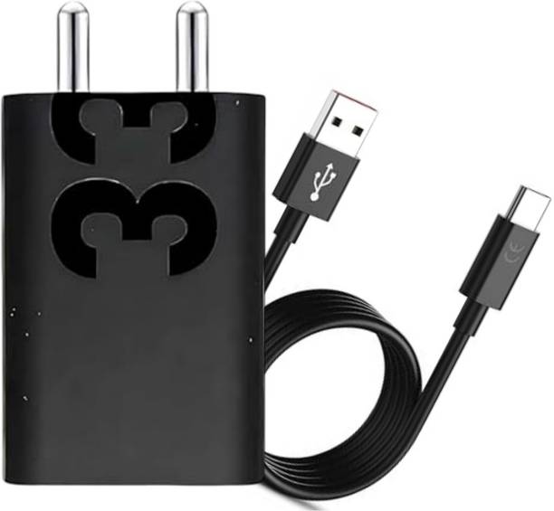 TechAmp 33 W TurboPower 3.0 3 A Wall Charger for Mobile with Detachable Cable