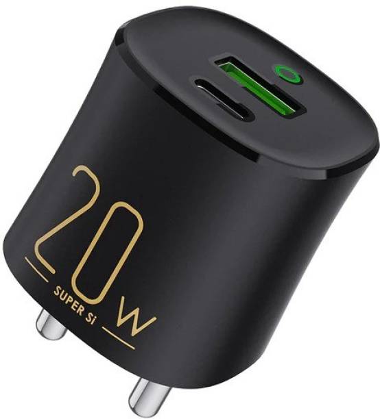 itel 20 W Quick Charge 3 A Multiport Mobile Charger wit...