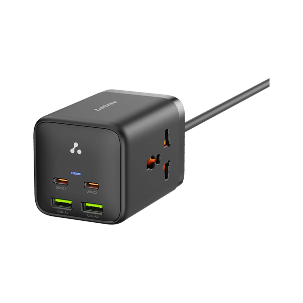 Ambrane 65 W GaN 4.4 A Multi-pin Wall Charger for Mobile