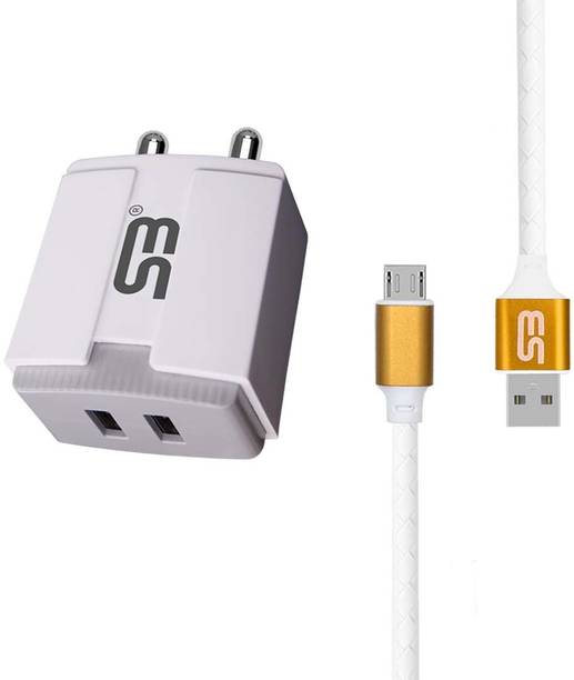 SB 12 W 3.4 A Wall Charger for Mobile with Detachable Cable