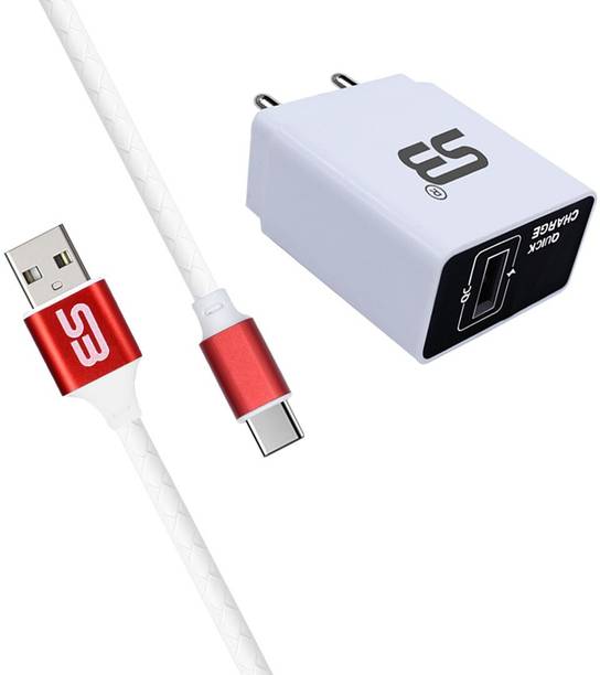 SB 18 W Quick Charge 3.4 A Wall Charger for Mobile with Detachable Cable