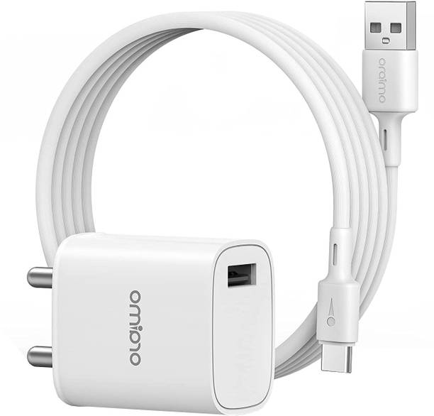 ORAIMO 18 W 3 A Wall Charger for Mobile with Detachable Cable