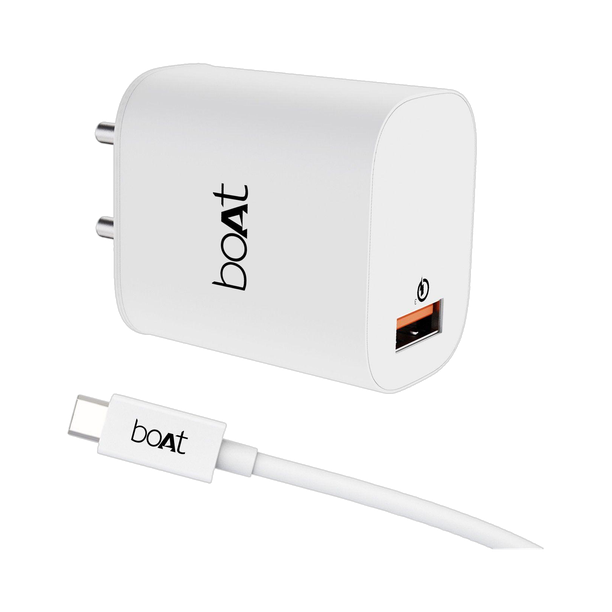 boAt 18W Power WCD QC3A Charger combo (Type C )