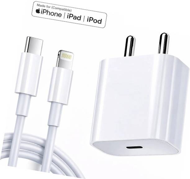 DAORARIM ORIGINAL 20 W PD 3 A Wall Charger for Mobile with Detachable Cable
