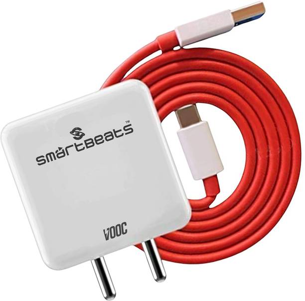 Smartbeats 65 W VOOC 6 A Wall Charger for Mobile with Detachable Cable