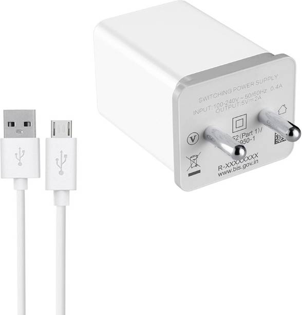ट्रॉस्ट 5V Fast Quick charger with Micro USB Data Cable for All Oppo Mobile Phones चार्जर