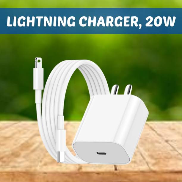 SACRO 20 W PD 3 A Wall Charger for Mobile with Detachable Cable