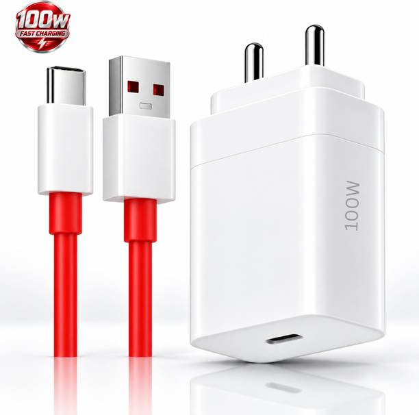 ChargHunt 100 W SuperVOOC 9 A Single Port Mobile Charger with Detachable Cable