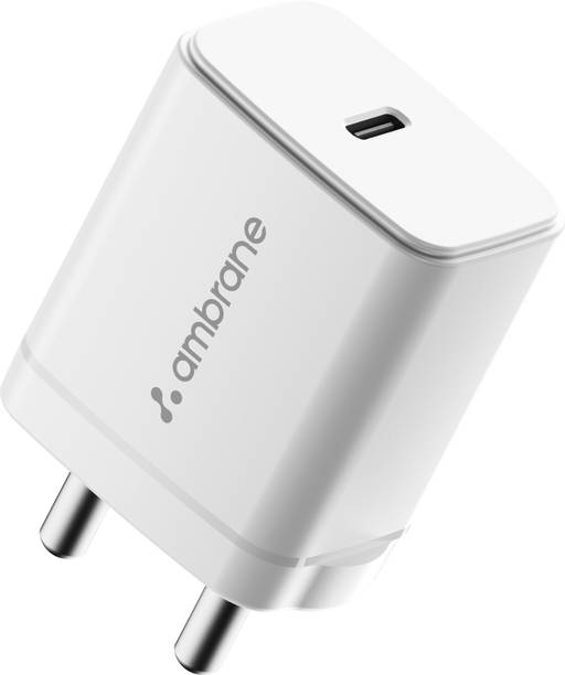 Ambrane 25 W GaN 3 A Wall Charger for Mobile