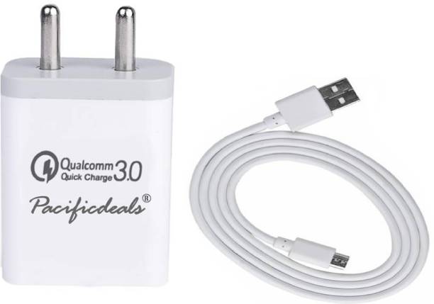 Pacificdeals 18 W Quick Charge 2 A Mobile Charger with Detachable Cable