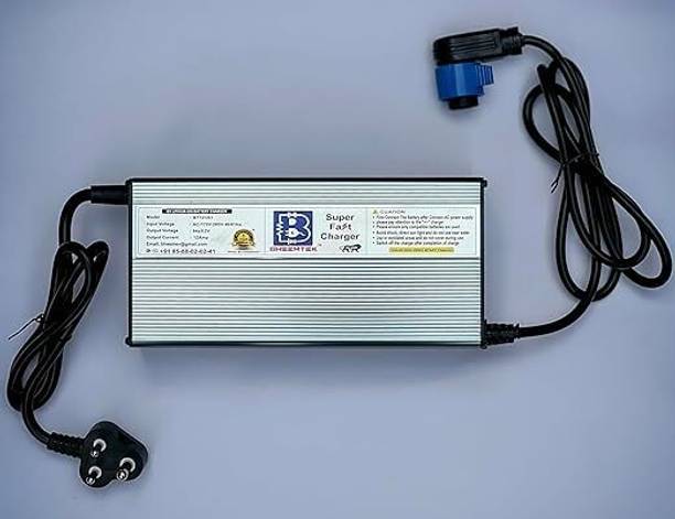 bheemtek Supercharge 12 A SMPS Charger for E-Bike with Detachable Cable