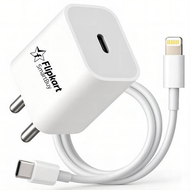 Flipkart SmartBuy 20 W Quick Charge 3 A Wall Charger for Mobile with Detachable Cable