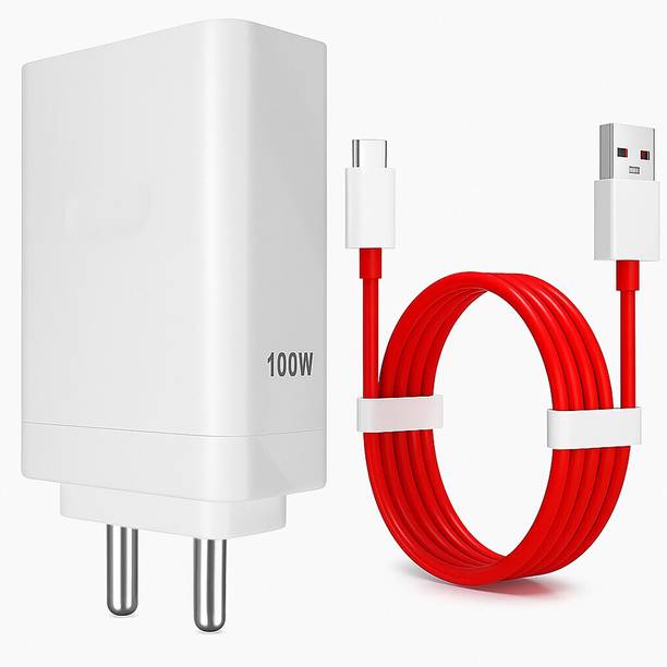 SB 100 W SuperVOOC 9 A Wall Charger for Mobile with Detachable Cable