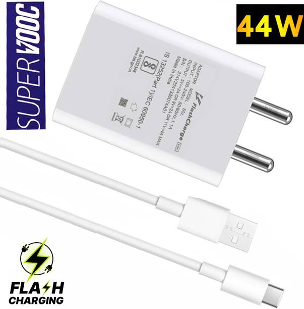 EliteGadgets 44 W Quick Charge 6 A Wall Charger for Mobile with Detachable Cable