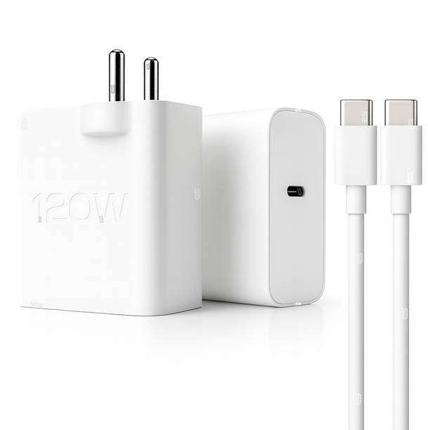 SB 120 W Quick Charge 6 A Wall Charger for Mobile with Detachable Cable