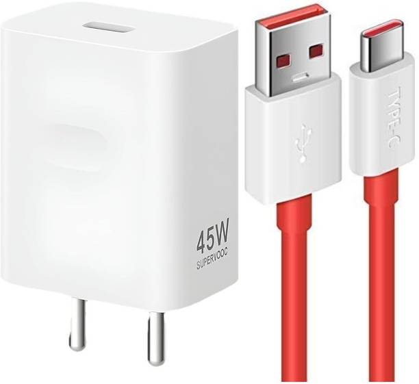 OnePlus Adaptive Fast Charging 5 A Single Port Mobile Charger with Detachable Cable