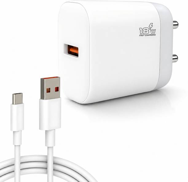 MMAK 18 W Supercharge 2.4 A Wall Charger for Mobile with Detachable Cable