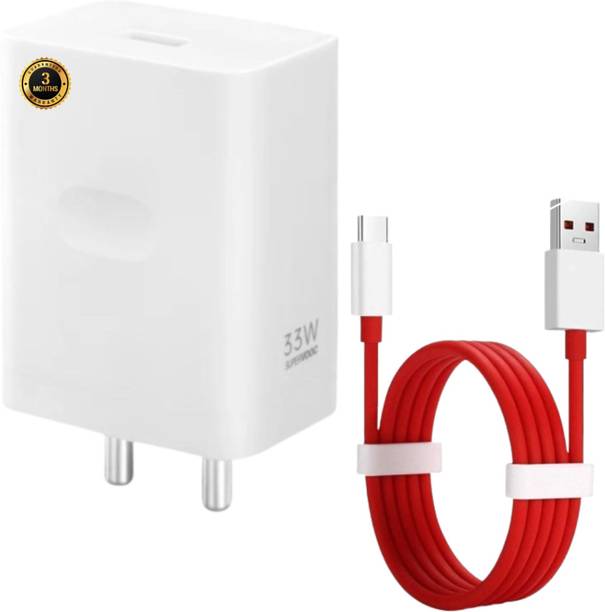 AVEVOUR ORIGINAL 33 W SuperVOOC 3 A Single Port Mobile Charger with Detachable Cable