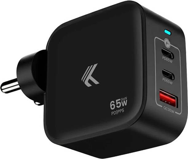 KARWAN 65 W GaN 2.4 A Wall Charger for Mobile