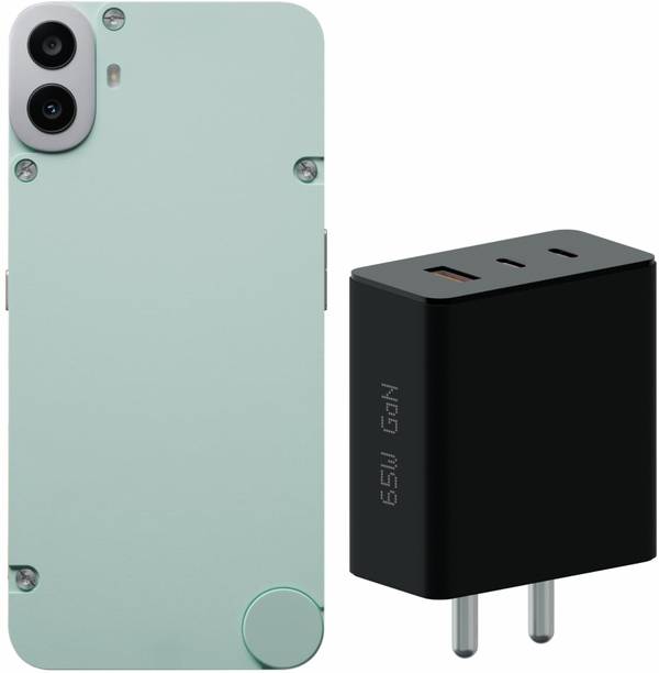 Boom 65 W Power GaN 6 A 3 Port Mobile Charger with Detachable Cable