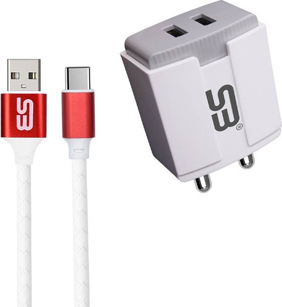 SB 12 W 3.4 A Wall Charger for Mobile with Detachable Cable