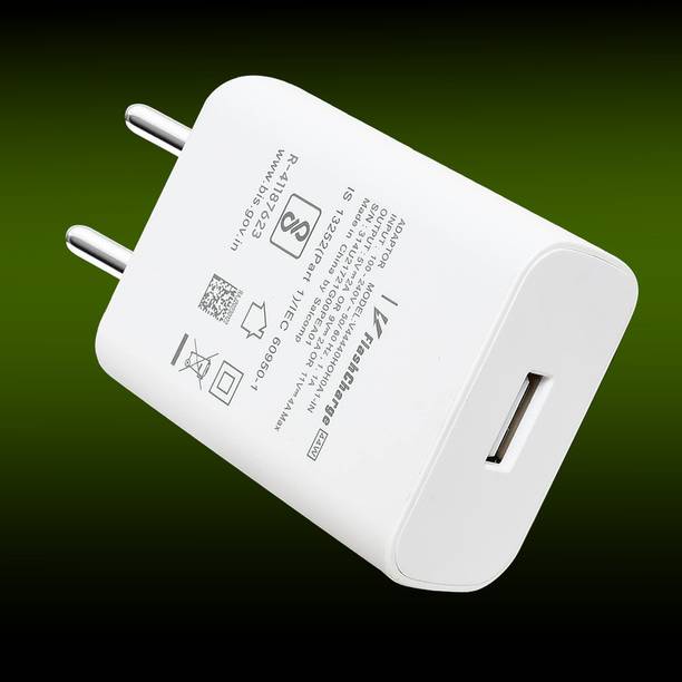 FLOUNDER Power Wave Charge 0.4 A Single Port Mobile Charger