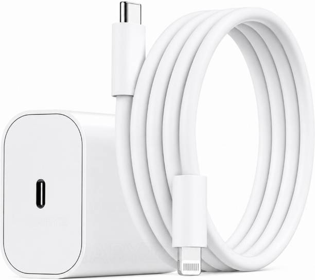 AYEZOR ORIGINAL 20 W PD 2 A Wall Charger for Mobile with Detachable Cable