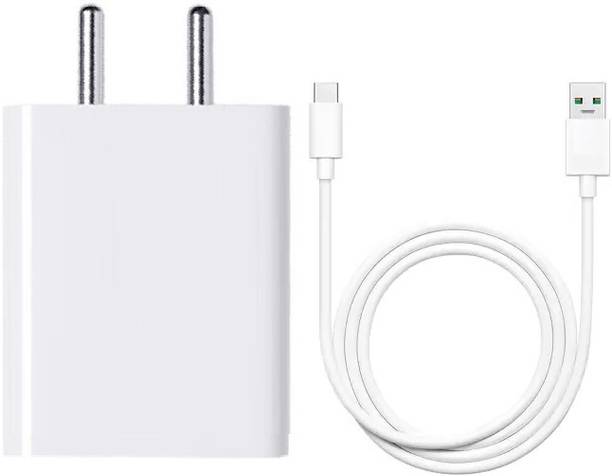 vivo 80 W Quick Charge 7.3 A Wall Charger for Mobile with Detachable Cable