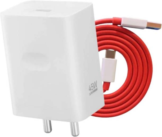 MGTST 45 W SuperVOOC 5 A Wall Charger for Mobile with Detachable Cable