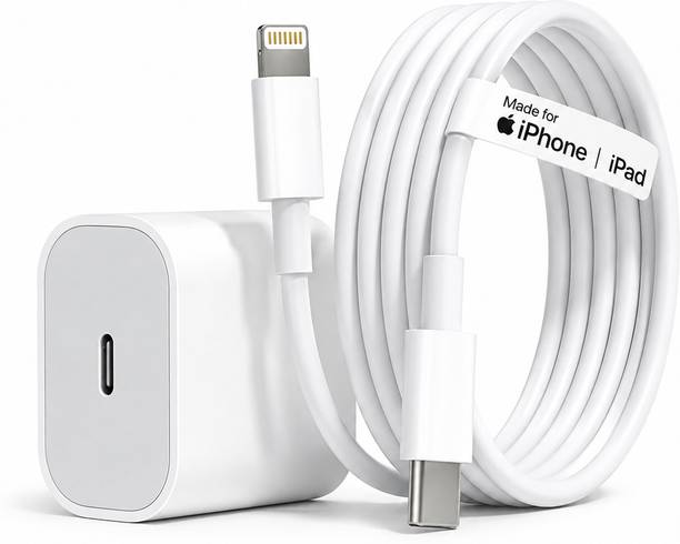 AmazXp Power Wave Charge 3 A Wall Charger for Mobile with Detachable Cable