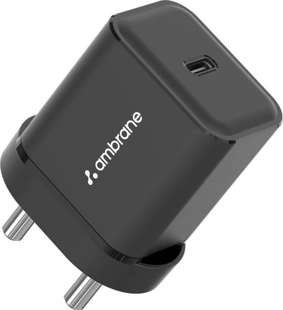 Ambrane 20 W PD 3 A Wall Charger for Mobile