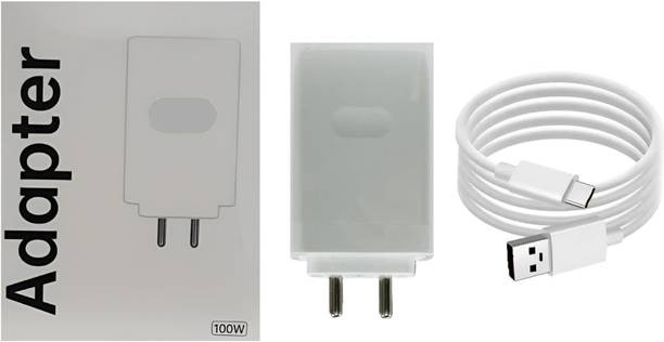 OPPO 100 W SuperVOOC 9 A Wall Charger for Mobile with Detachable Cable