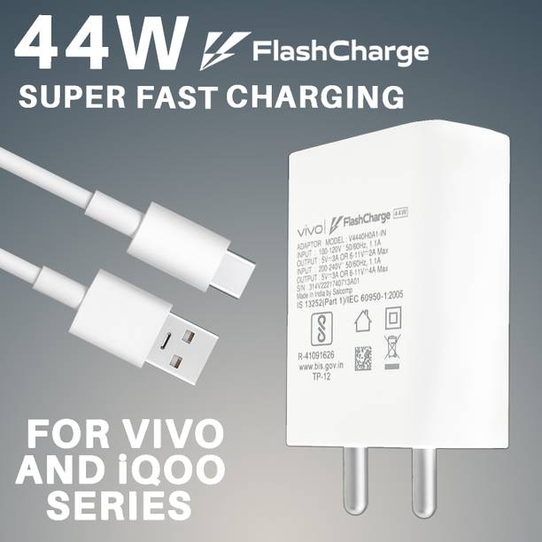 SUFO 44 W Quick Charge 4 A Wall Charger for Mobile with Detachable Cable