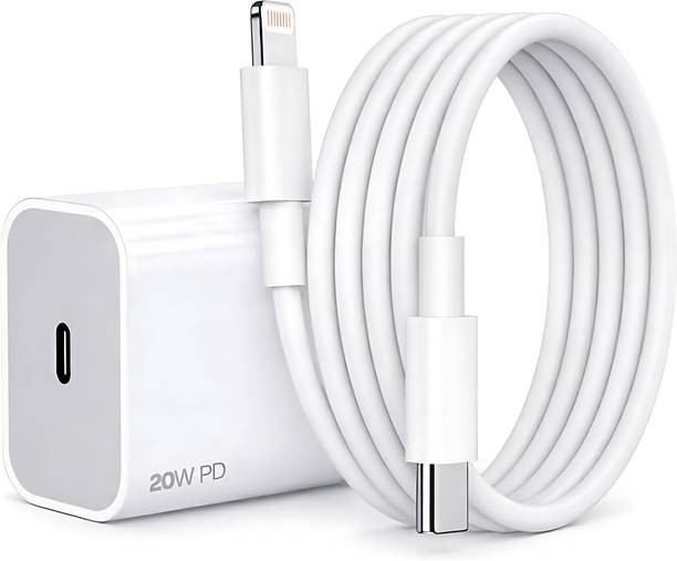 MAK 20 W PD 3 A Wall Charger for Mobile with Detachable Cable