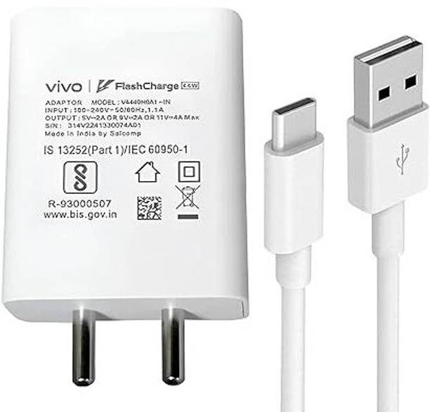 OWEIZIOR 44 W Quick Charge 4 A Wall Charger for Mobile with Detachable Cable