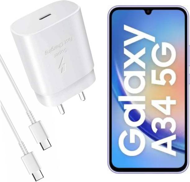 MAK 25 W Supercharge 3.1 A Wall Charger for Mobile with Detachable Cable