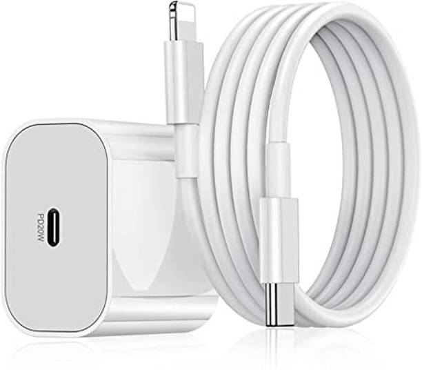LEZTO 20 W 3 A Wall Charger for Mobile with Detachable Cable