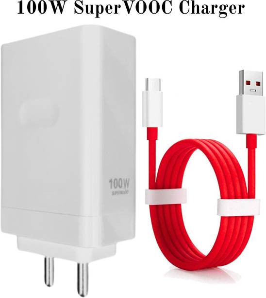 IARYZ ORIGINAL 100 W SuperVOOC 7 A Wall Charger for Mobile with Detachable Cable