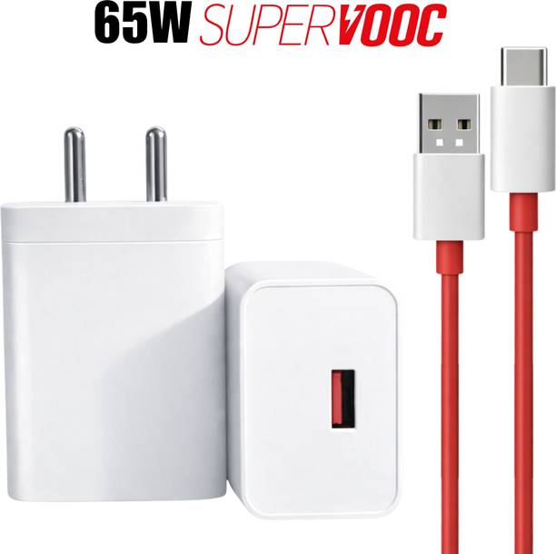 MegVolt 65 W SuperVOOC 7 A Wall Charger for Mobile with Detachable Cable