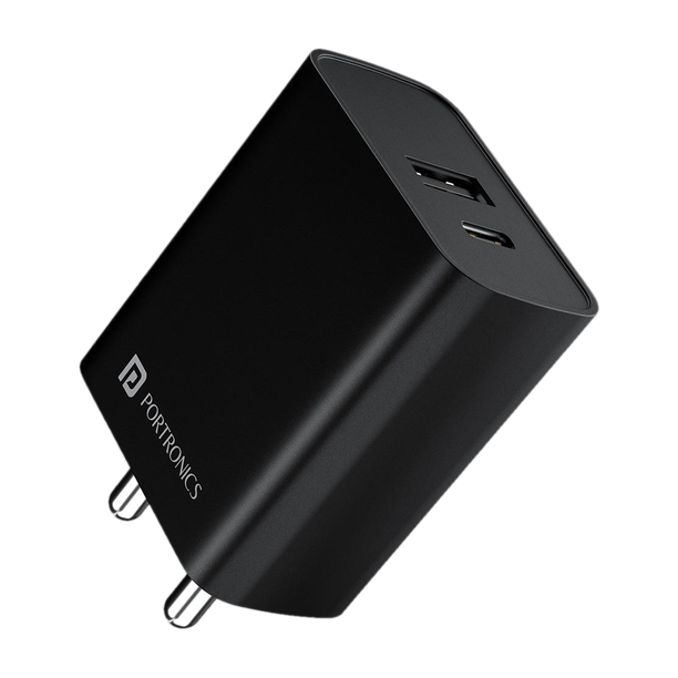 Portronics 33 W PPS 3 A Wall Charger for Mobile