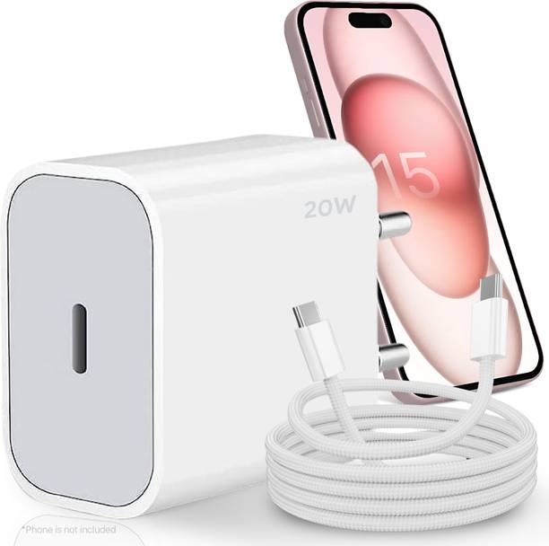 HOMEMO 20 W PD 4.4 A Wall Charger for Mobile with Detachable Cable