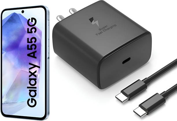 Zybux 45 W PD 5 A Wall Charger for Mobile with Detachable Cable