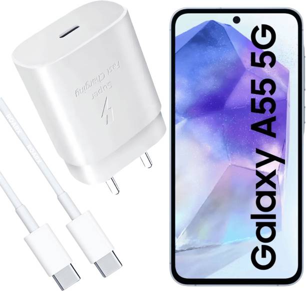 RoarX 25 W Supercharge 3.1 A Wall Charger for Mobile with Detachable Cable