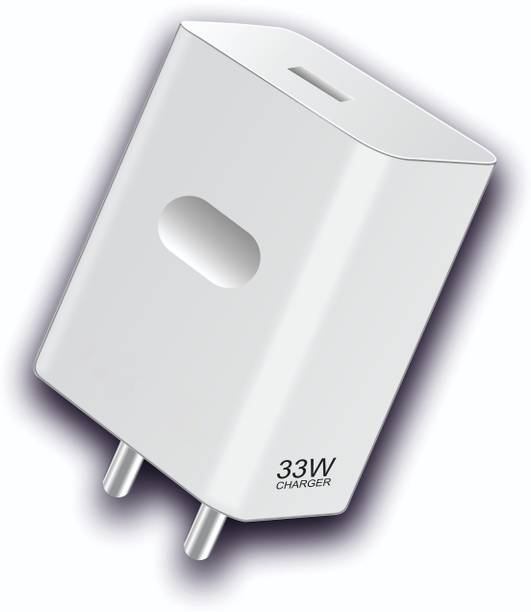 zingzone 33 W SuperVOOC 4 A Wall Charger for Mobile with Detachable Cable