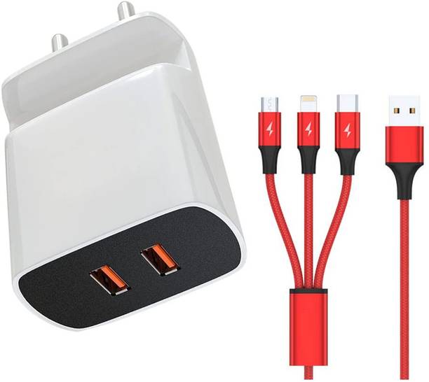 TROST 18 W Quick Charge 3.1 A Wall Charger for Mobile with Detachable Cable