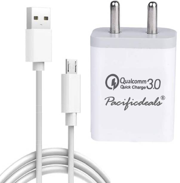 Pacificdeals 18 W Qualcomm 3.0 1.67 A Mobile Charger with Detachable Cable