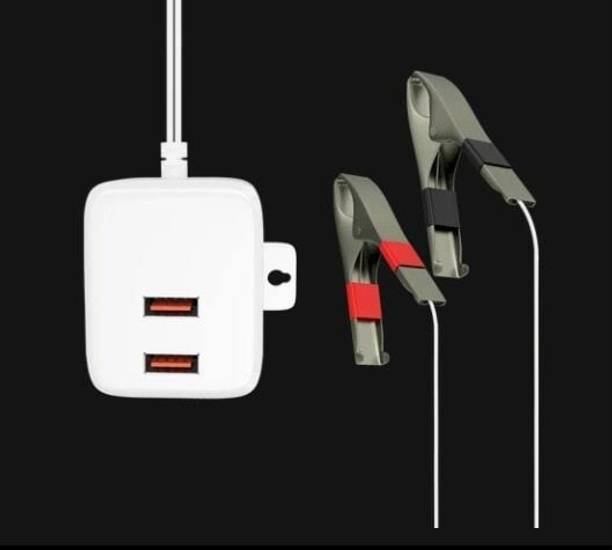 gopvan 37.2 W Quick Charge 3.1 A Dual Port Mobile Charger with Detachable Cable