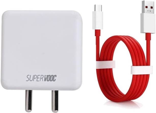 mobspot 85 W SuperVOOC 6 A Wall Charger for Mobile with Detachable Cable