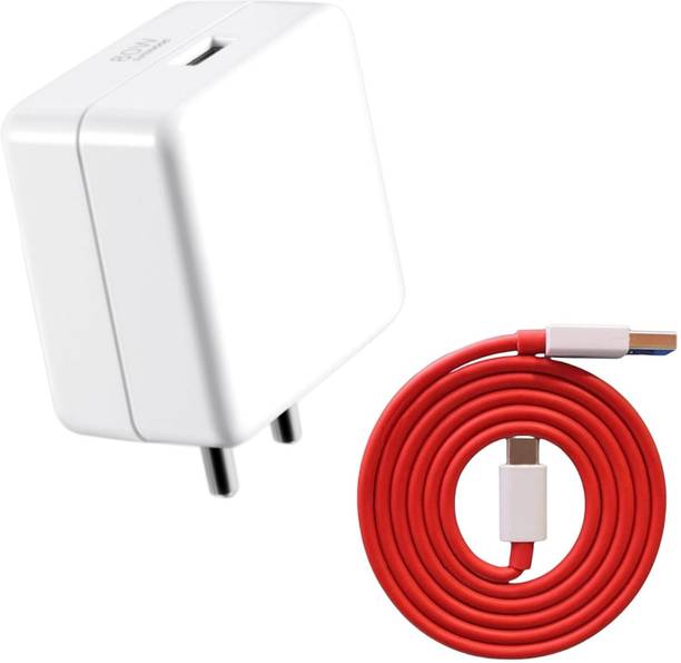 Avaxon 80 W SuperVOOC 9 A Wall Charger for Mobile with Detachable Cable